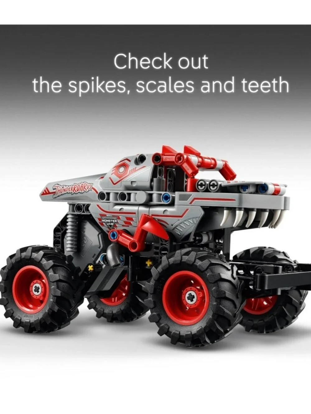 NIB LEGO Technic Monster Jam ThunderROARus Pull-Back Truck 42200